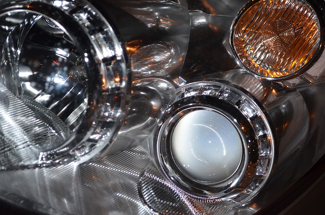 světla auta